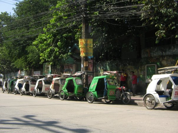 tricycle manila, filipina, pangkalan