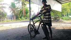 Sepeda Gunung petani 
